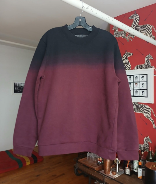 Raf Simons AW 2012 ombre sweatshirt. Sz M