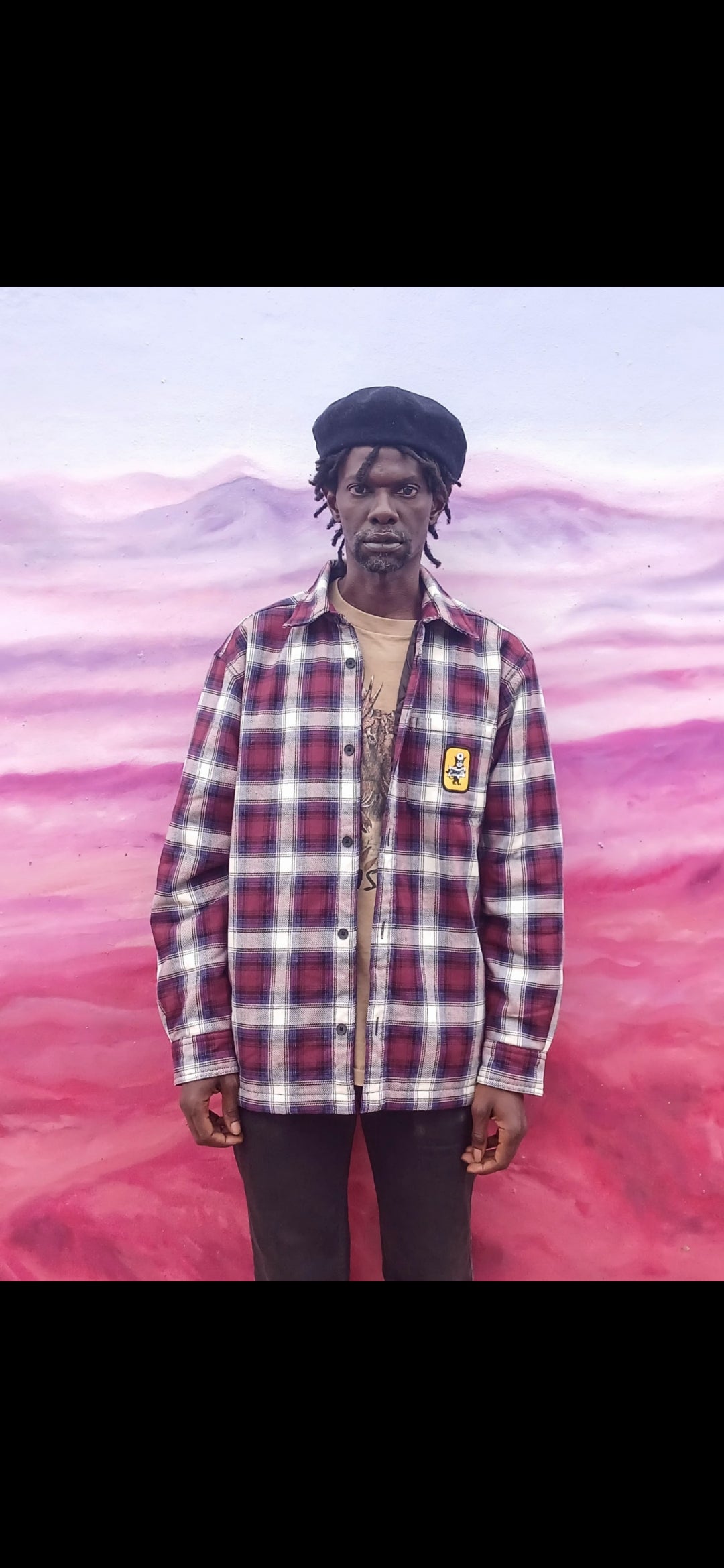 Carhartt WIP Monahan Quilted Flannel shirt jacket sz M